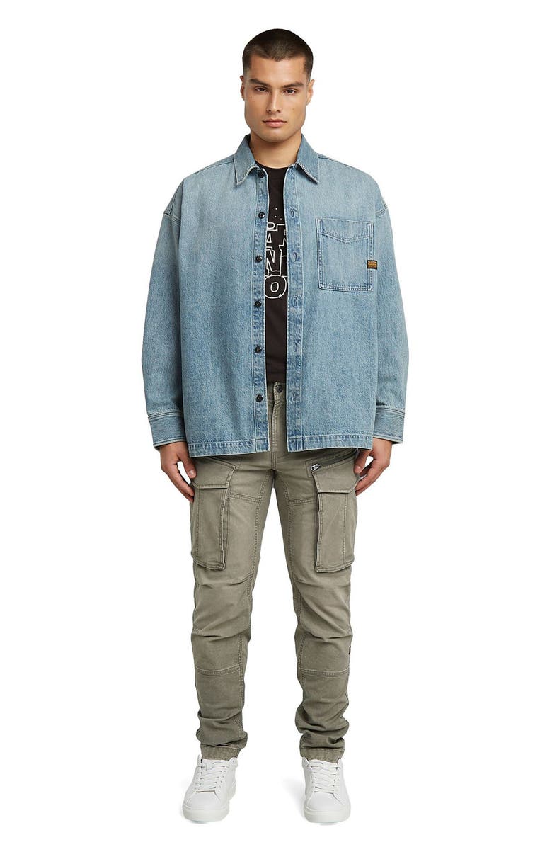 G-STAR Rovic Zip 3D Tapered Fit Cargo Pants, Alternate, color, Vintage Dust Turf