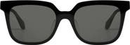 Mohala Eyewear Malia 55mm Low Nose Bridge Wide Width Square Sunglasses