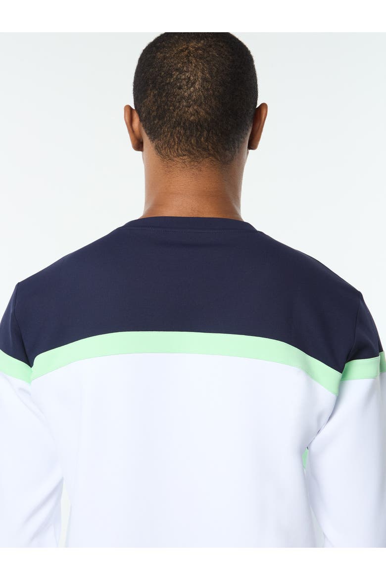 Pagia Crewneck, Alternate, color, MARITIME BLUE