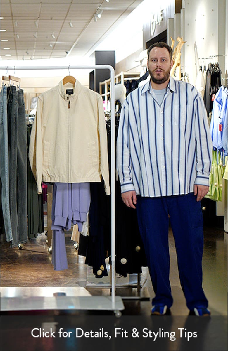 Cotton & Linen Bomber Jacket, sales video thumbnail