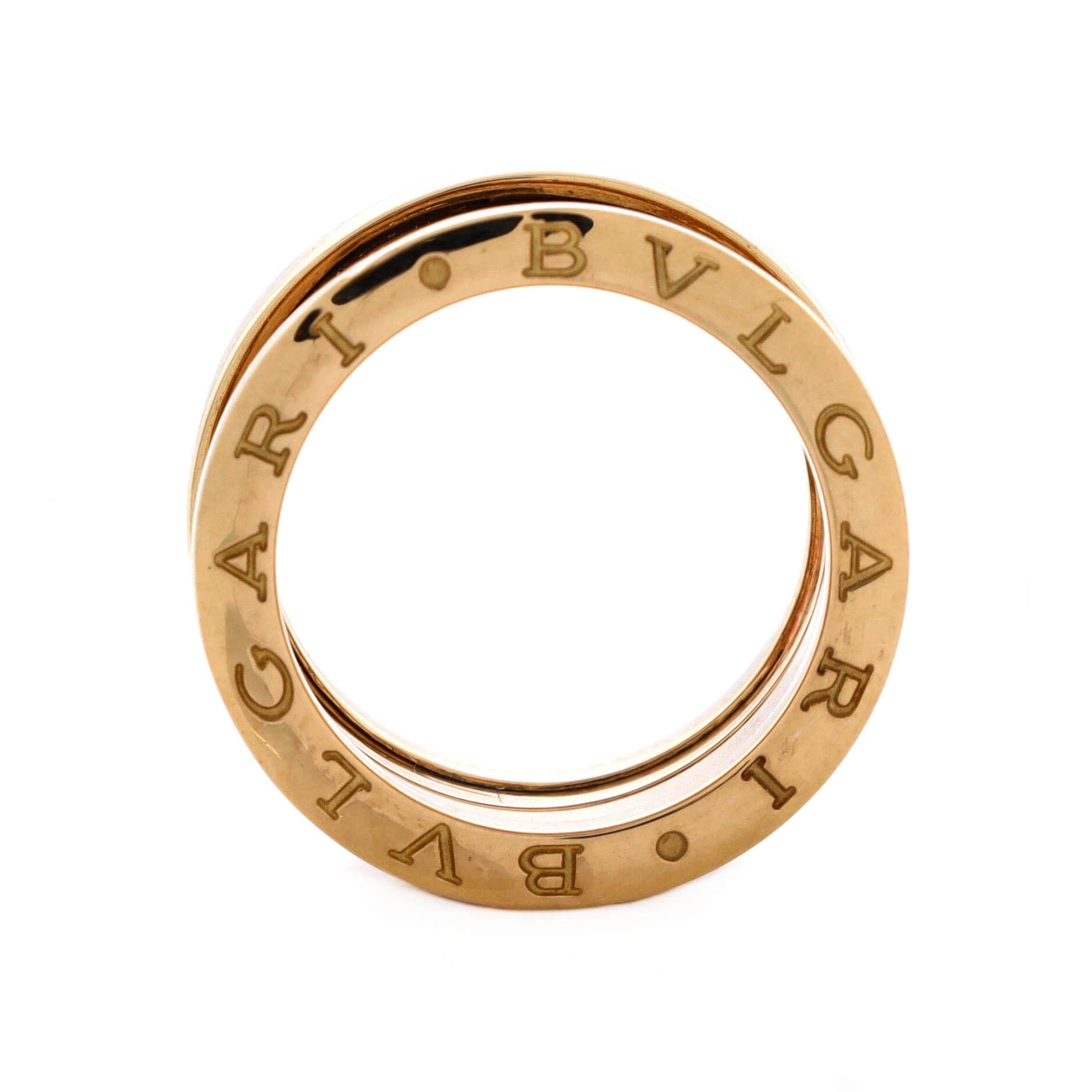 B.Zero1 Three Band Ring 18K Yellow Gold, Alternate, color, Metallic Gold