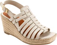 SoftWalk® Havana Slingback Espadrille Platform Wedge Sandal