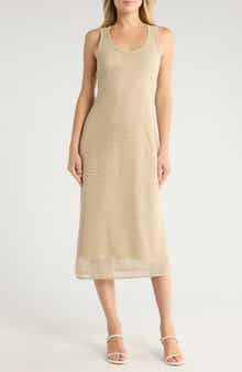 Theory Floral Lace Tank Dress