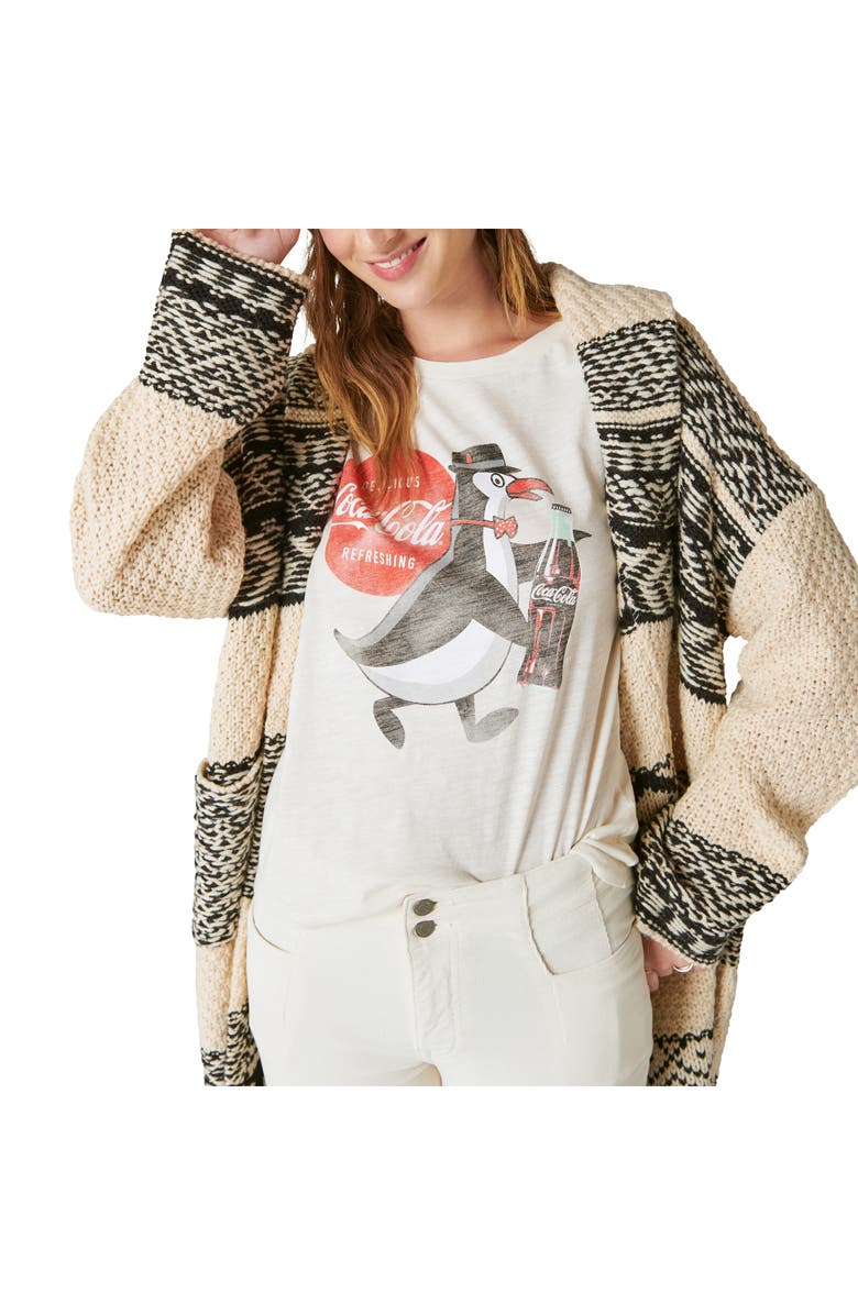 Lucky Brand Coca-Cola<sup>®</sup> Penguin Graphic T-Shirt, Alternate, color,