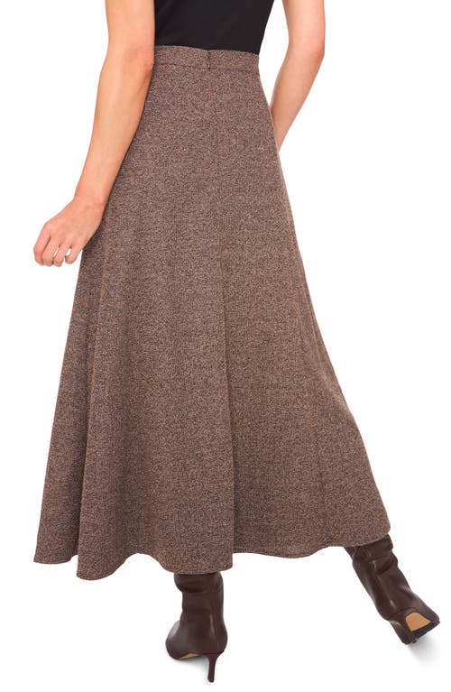 Halogenr Halogen(r) Tweed Knit Maxi Skirt In Brown