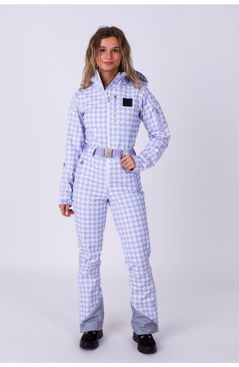 OOSC Chic Ski Suit - Houndstooth, Main, color, 