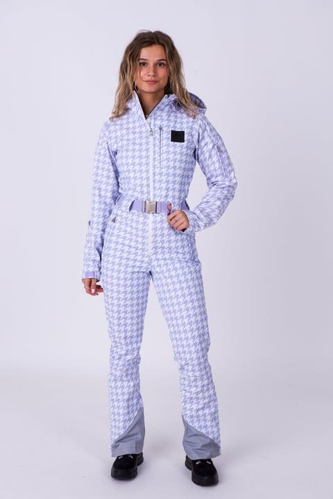 Chic Ski Suit - Houndstooth