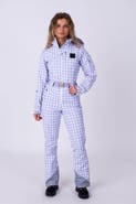OOSC Chic Ski Suit - Houndstooth