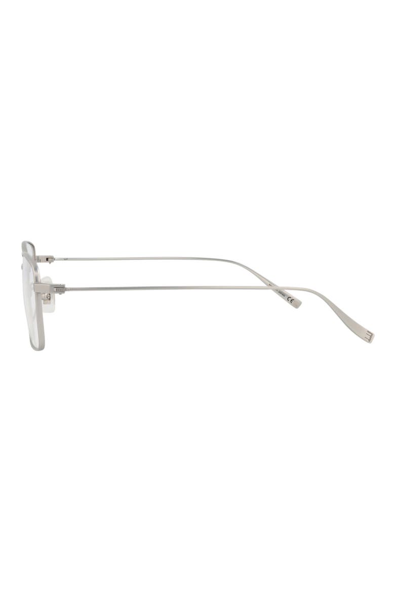 55mm Rectangular Optical Glasses, Alternate, color, SILVER TRANSPARENT
