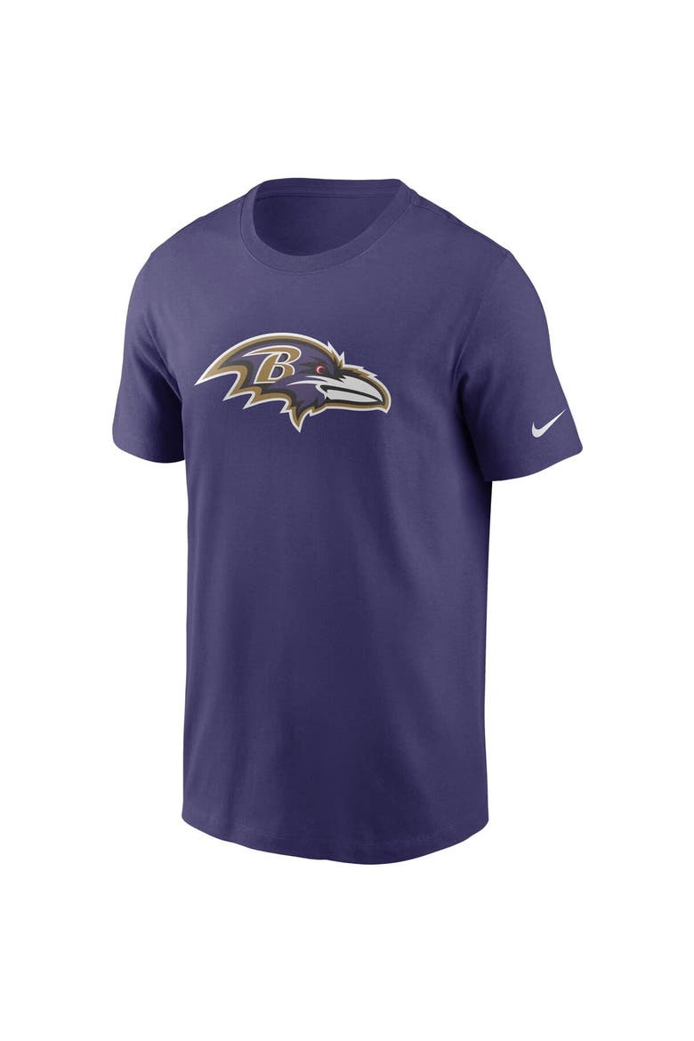 Men's Nike Purple Baltimore Ravens Primary Logo T-Shirt, Alternate, color, Purple