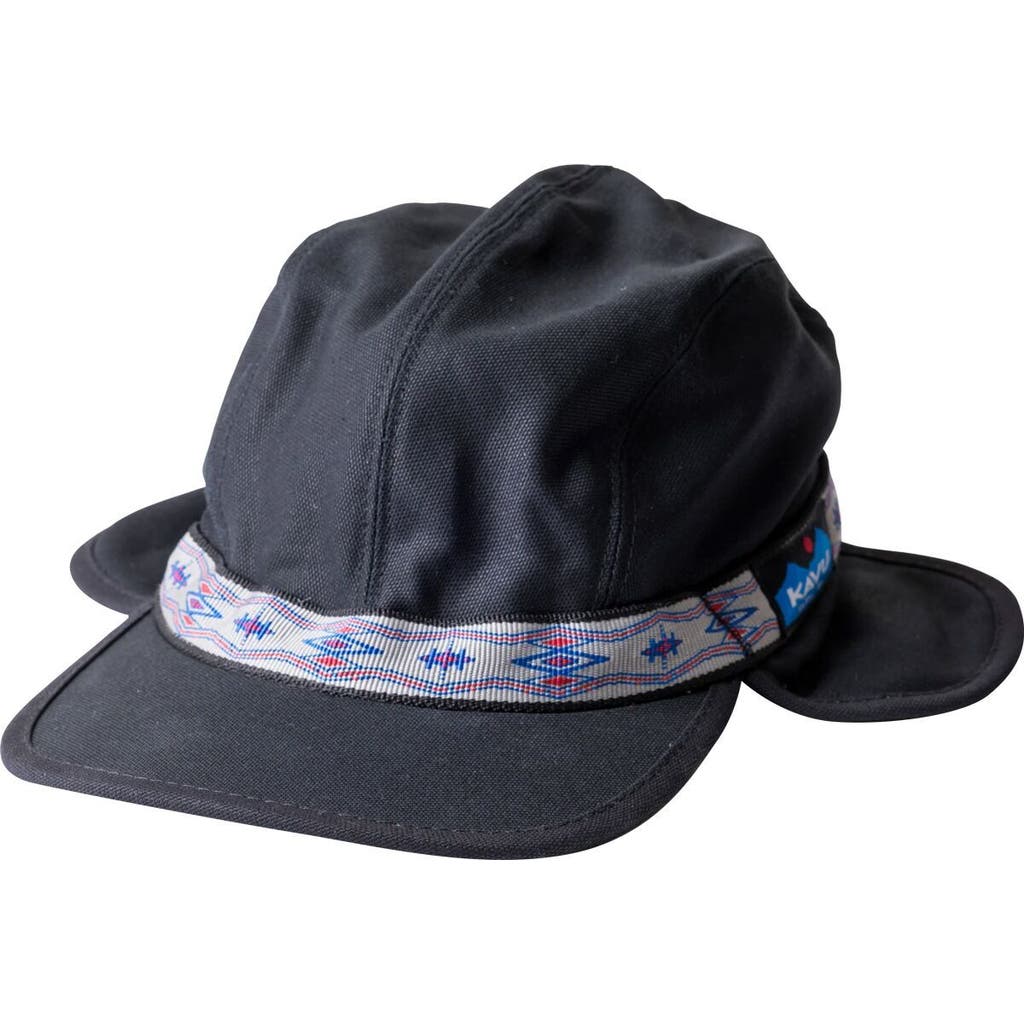 Kavu Strapcap Trapper Cap In Brown