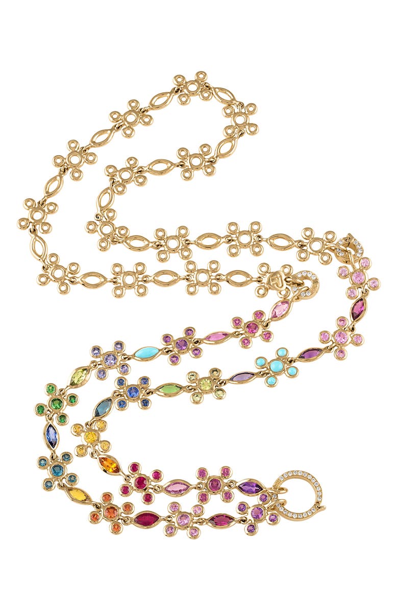 EDEN PRESLEY In Sync Transformer Necklace, Main, color, Yellow Gold/ Diamond