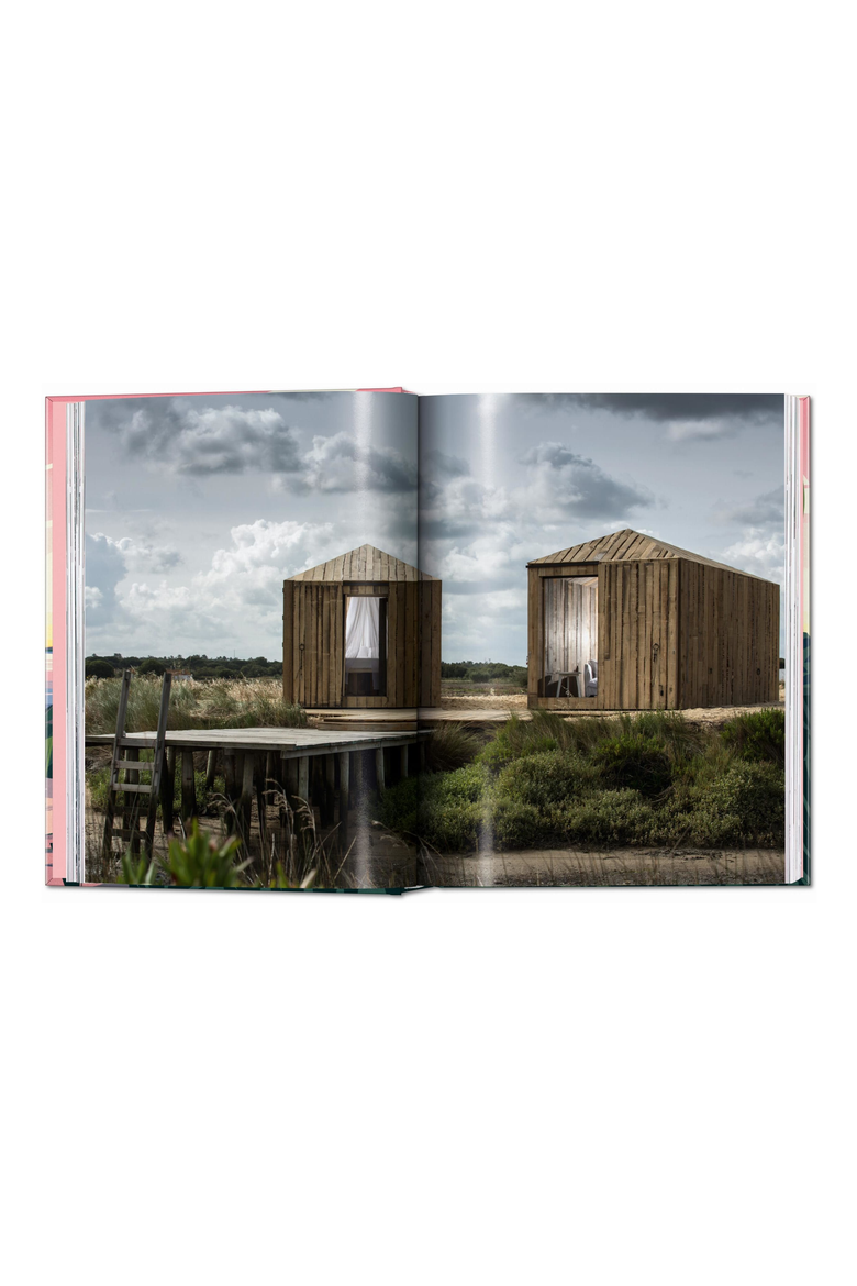 Cabins 45th ed English French German Book, Alternate, color, Green