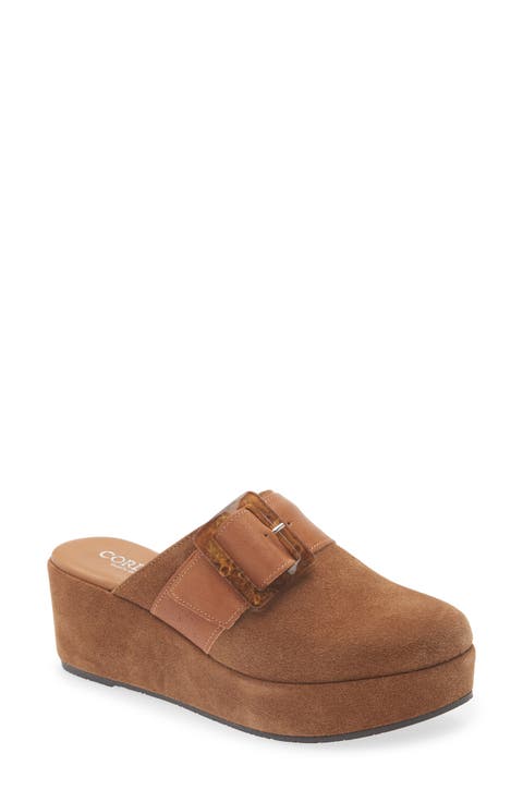 Camryn Buckle Platform Clog