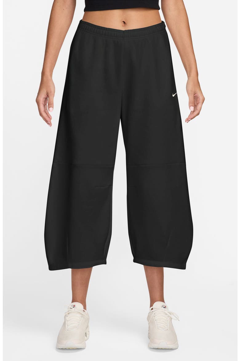Phoenix Fleece Loose Crop Barrel Pants (Women) | Nordstrom