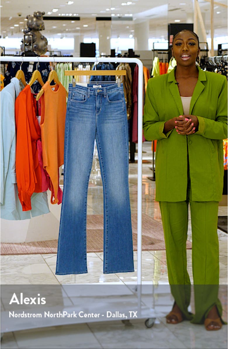 Selma Sleek Baby Bootcut Jeans, sales video thumbnail