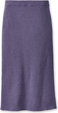 UGG® Chryston Rib Knit Midi Skirt