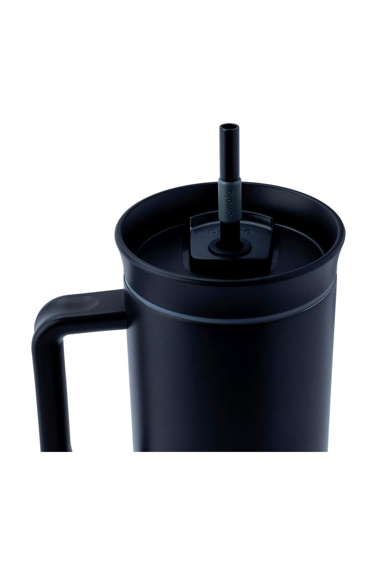 40oz Travel Tumbler, Alternate, color, VERY VERY DARK
