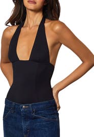 Kiki de Montparnasse Echauffe Halter Bodysuit