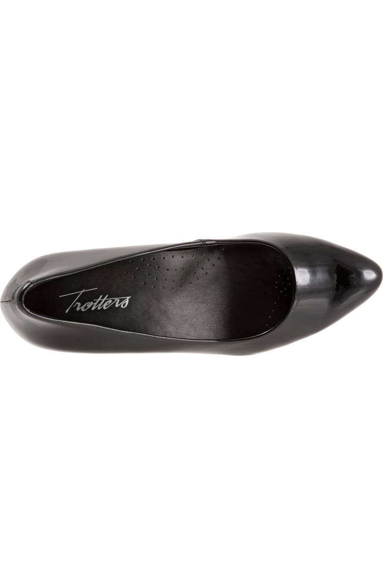 Trotters Kiera Pump, Alternate, color, Black Pat