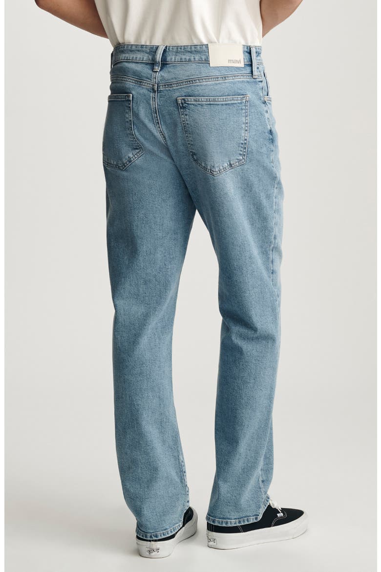 Marlon Relaxed Fit Wide Leg Jeans, Alternate, color, CLOUD OCEAN BLUE
