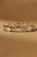 Mint & Lily Marquis Gemstone Stacking Ring