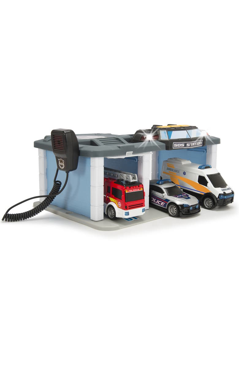 Dickie Toys HK Ltd Rescue Station Play Vehicles, Alternate, color, Multicolored