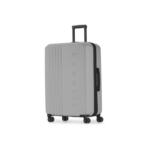 Bugatti The Classic Hardside Check-in Large Luggage With Expansion In Light Grey