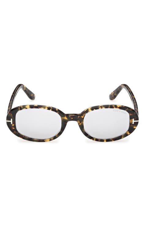 49mm Small Iggy Oval Sunglasses