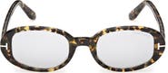 TOM FORD 49mm Small Iggy Oval Sunglasses