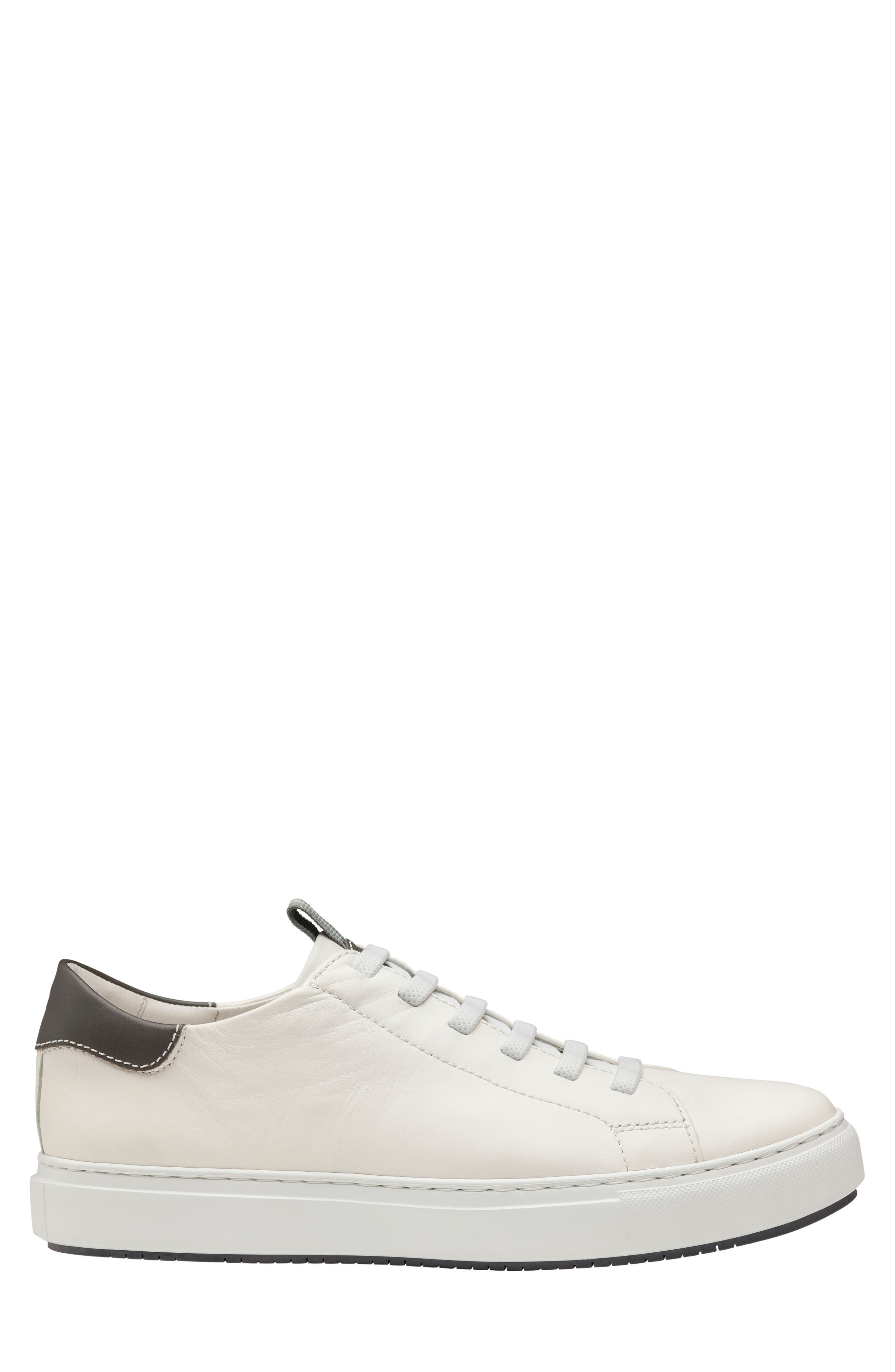 Johnston & Murphy Anson Slip-On, Alternate, color, White Sheepskin