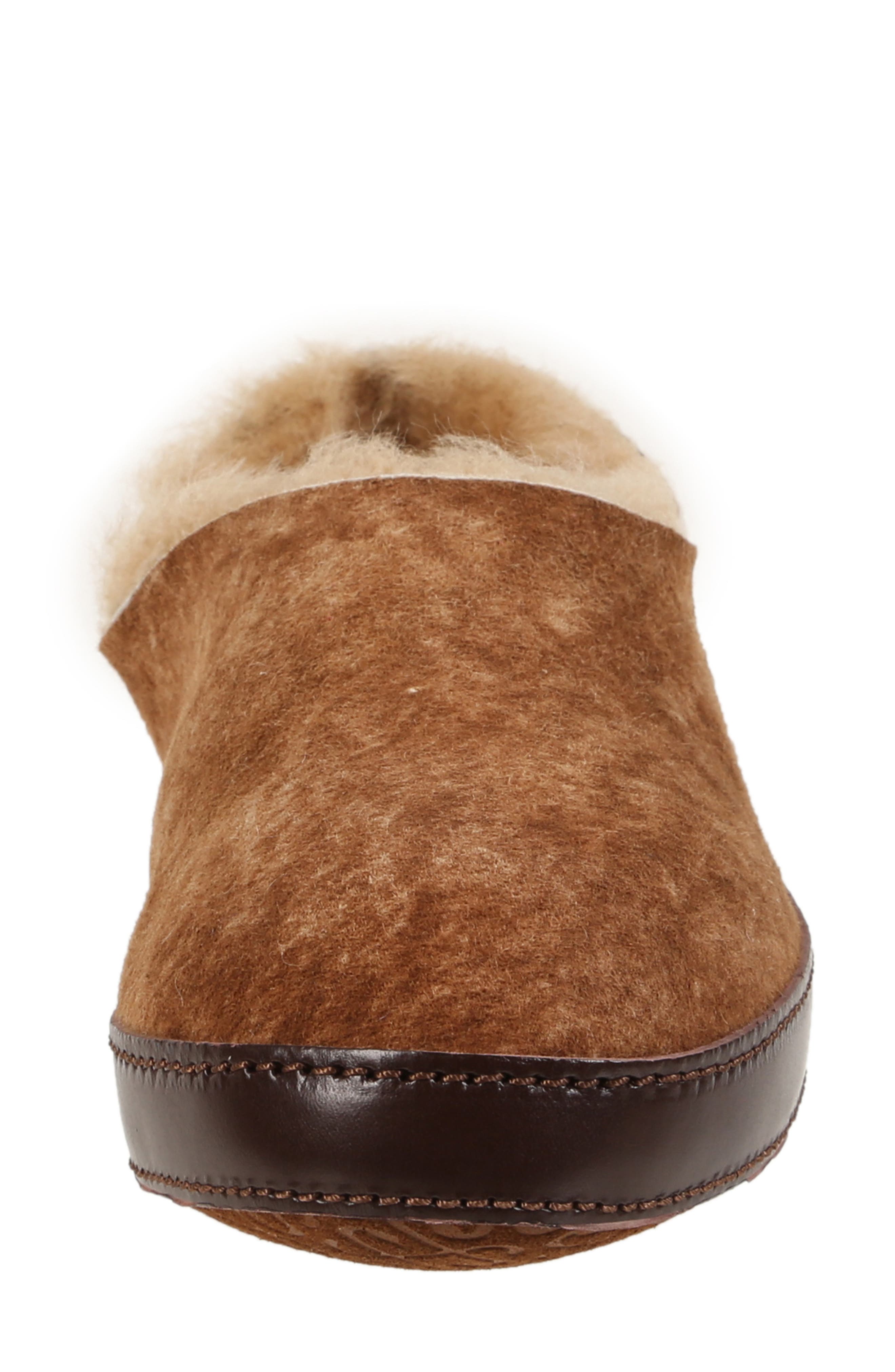Ross & Snow Kristina Genuine Shearling Slipper, Alternate, color, 