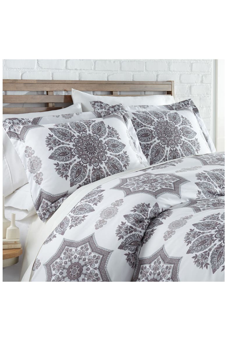 Luxury Collection Comforter Set, Alternate, color, GREY