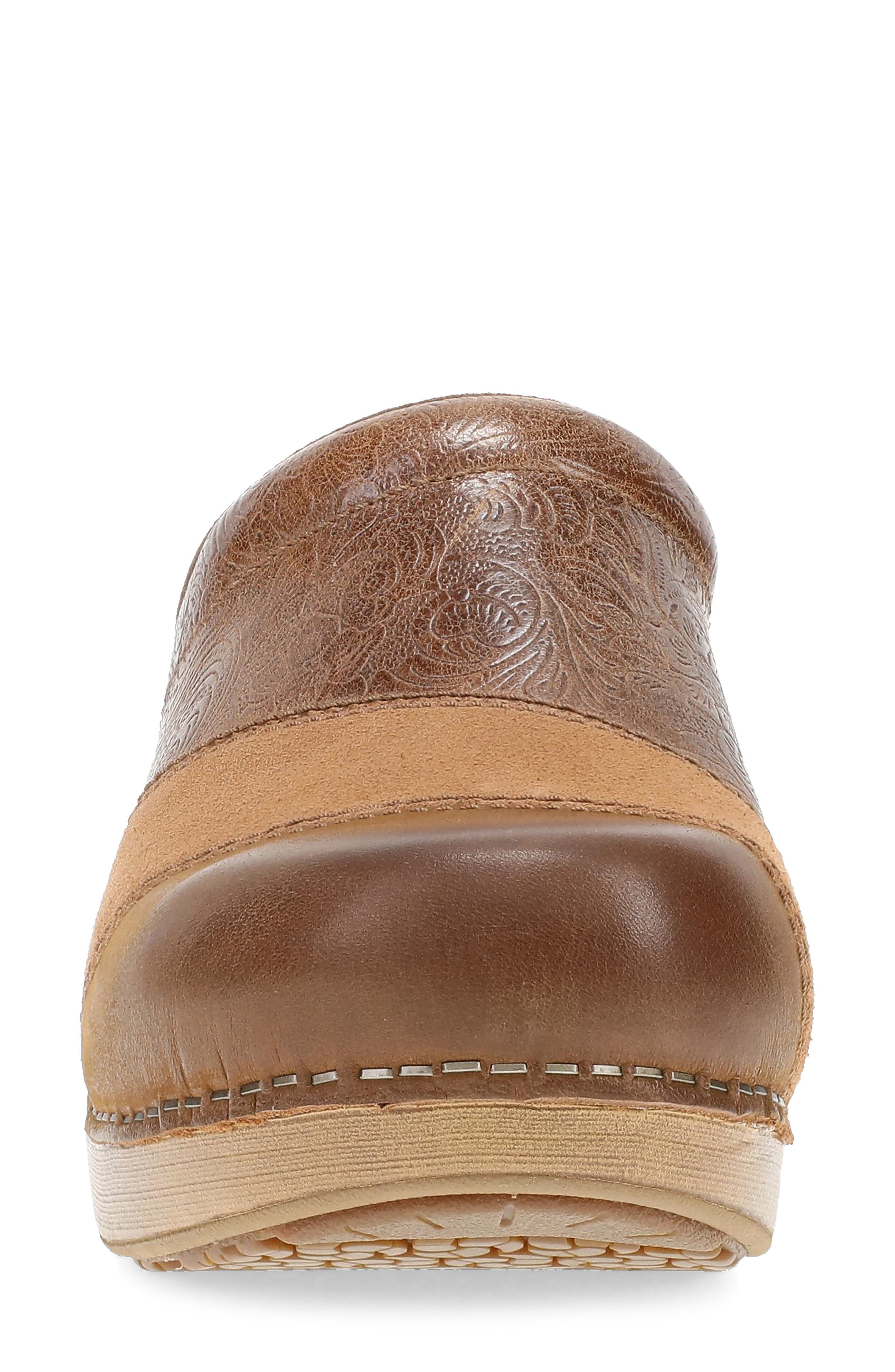 Zinnia Clog, Alternate, color, TAN MULTI