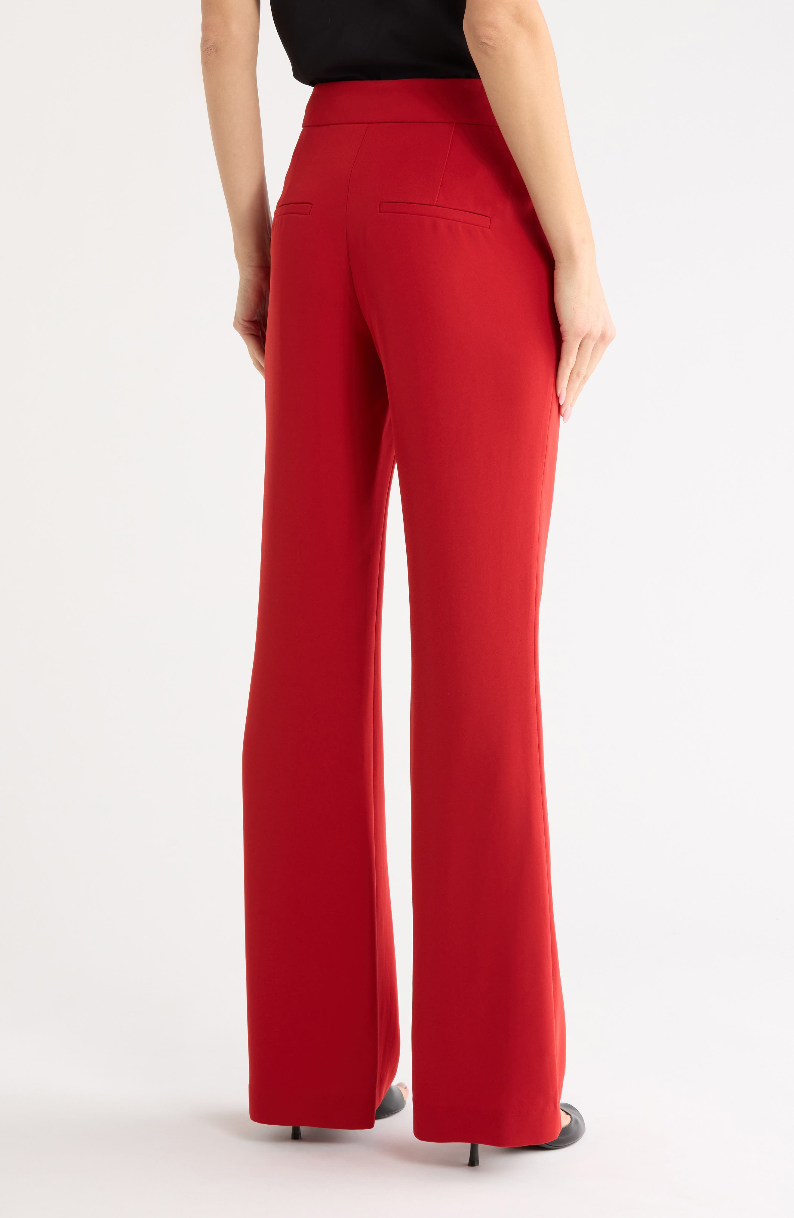 Veronica Beard Lebone High Waist Flare Leg Pants (Women) | Nordstromrack