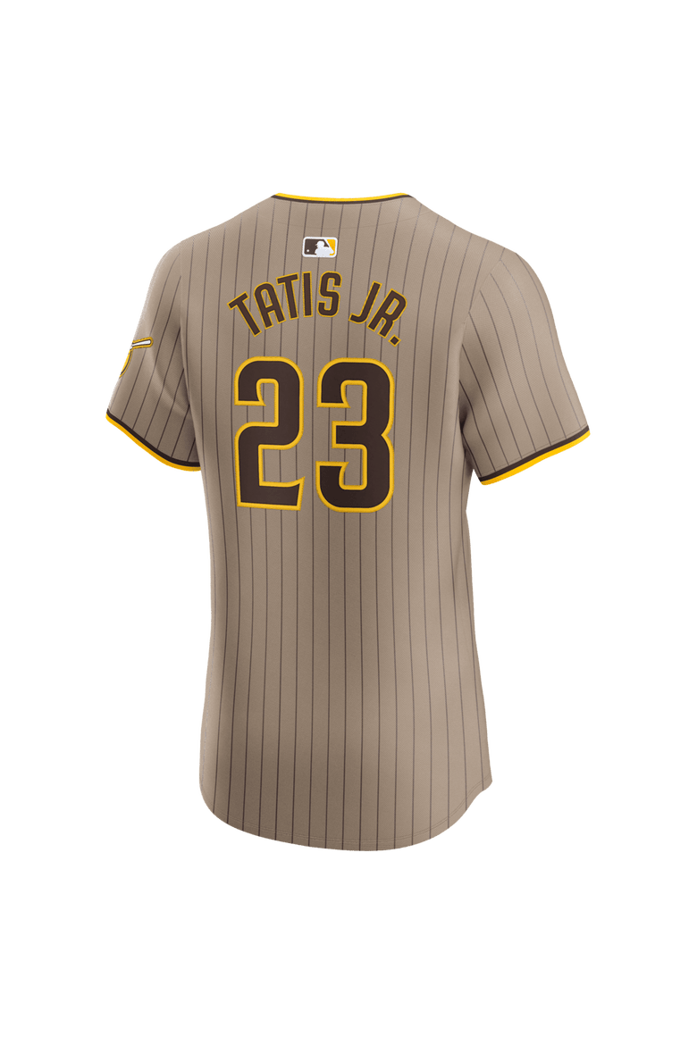 Men's Nike Fernando Tatis Jr. Sand San Diego Padres Alternate Elite Player Jersey, Alternate, color, Khaki