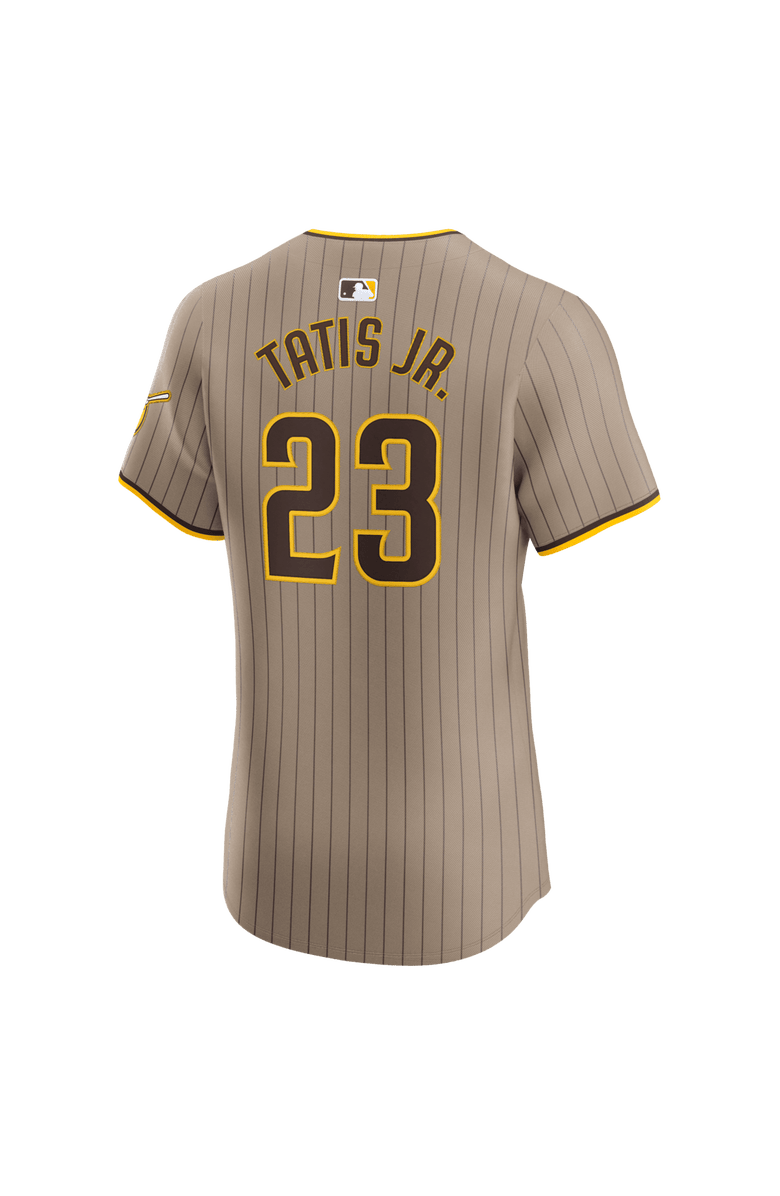 Nike Men's Nike Fernando Tatis Jr. Sand San Diego Padres Alternate Elite Player Jersey, Alternate, color, Khaki