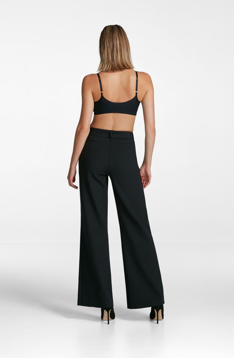 Commando CEO Wide Leg Scuba Knit Trousers, Alternate, color, 