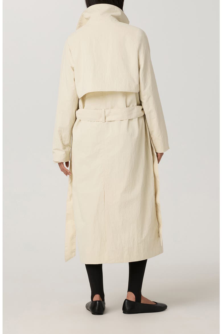 Rhodes Trench Coat, Alternate, color, BONE
