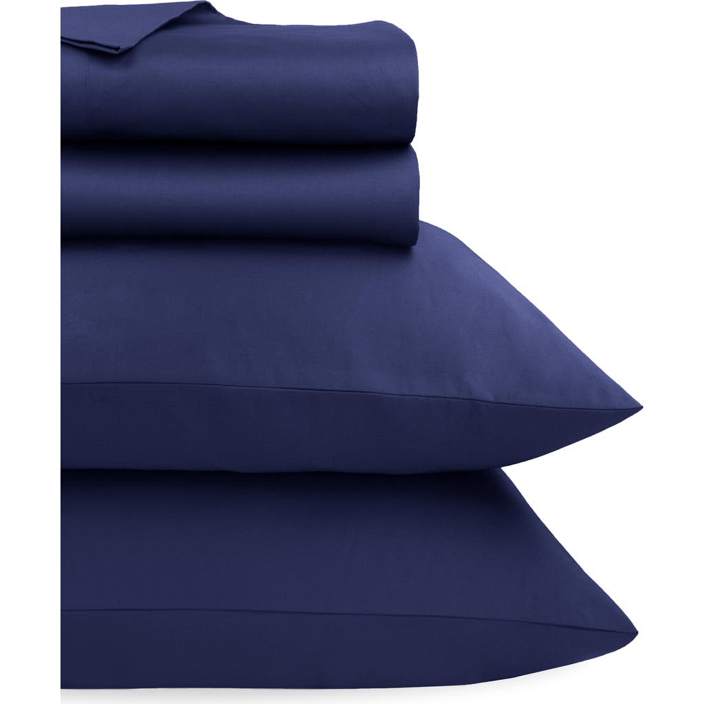 California Design Den Grand Indulgence 1000 Thread Count 100% Cotton Sateen Sheet Set In Blue