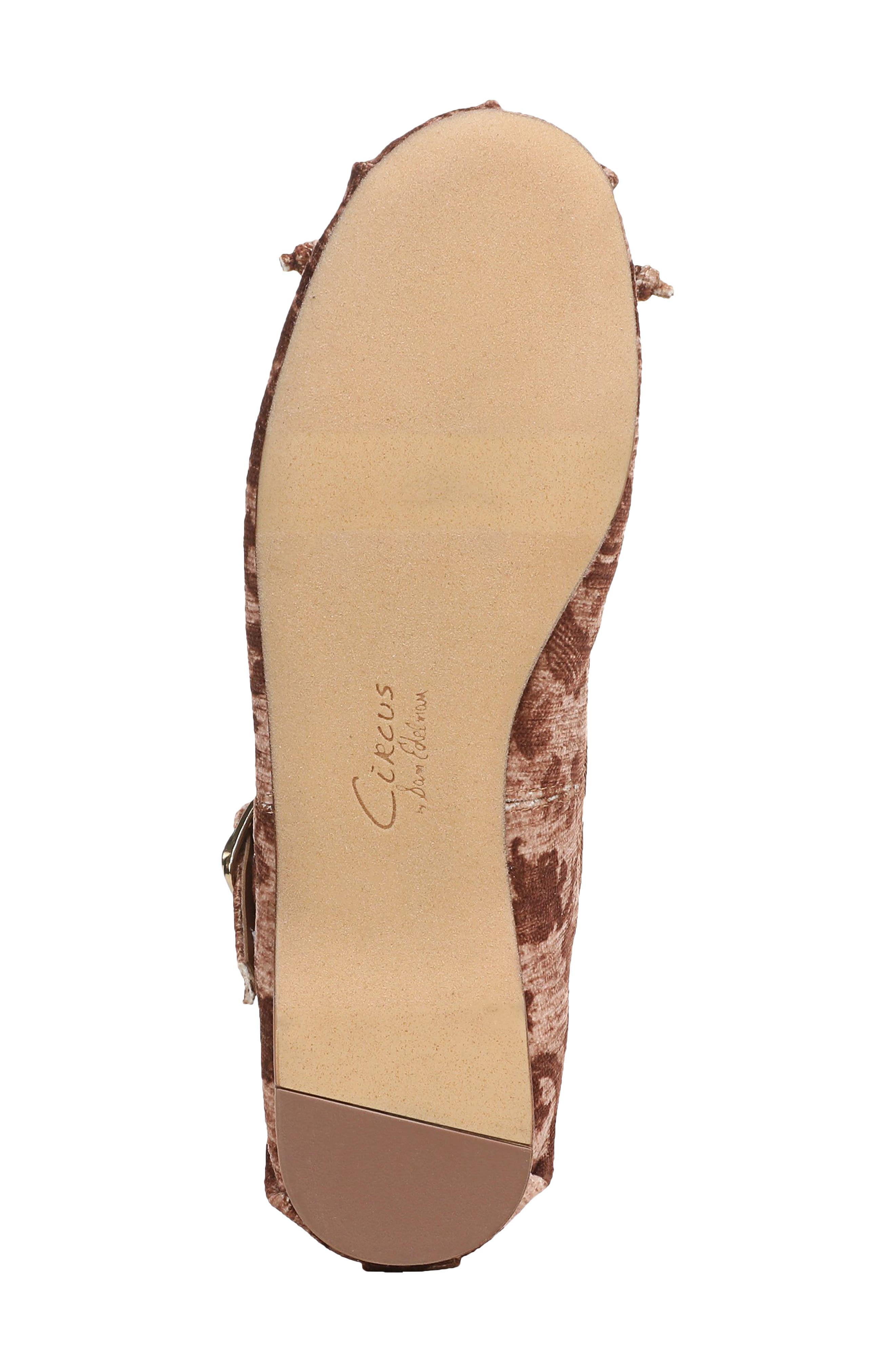 Circus NY by Sam Edelman Zuri Strappy Ballet Flat, Alternate, color, Rich Cognac Multi