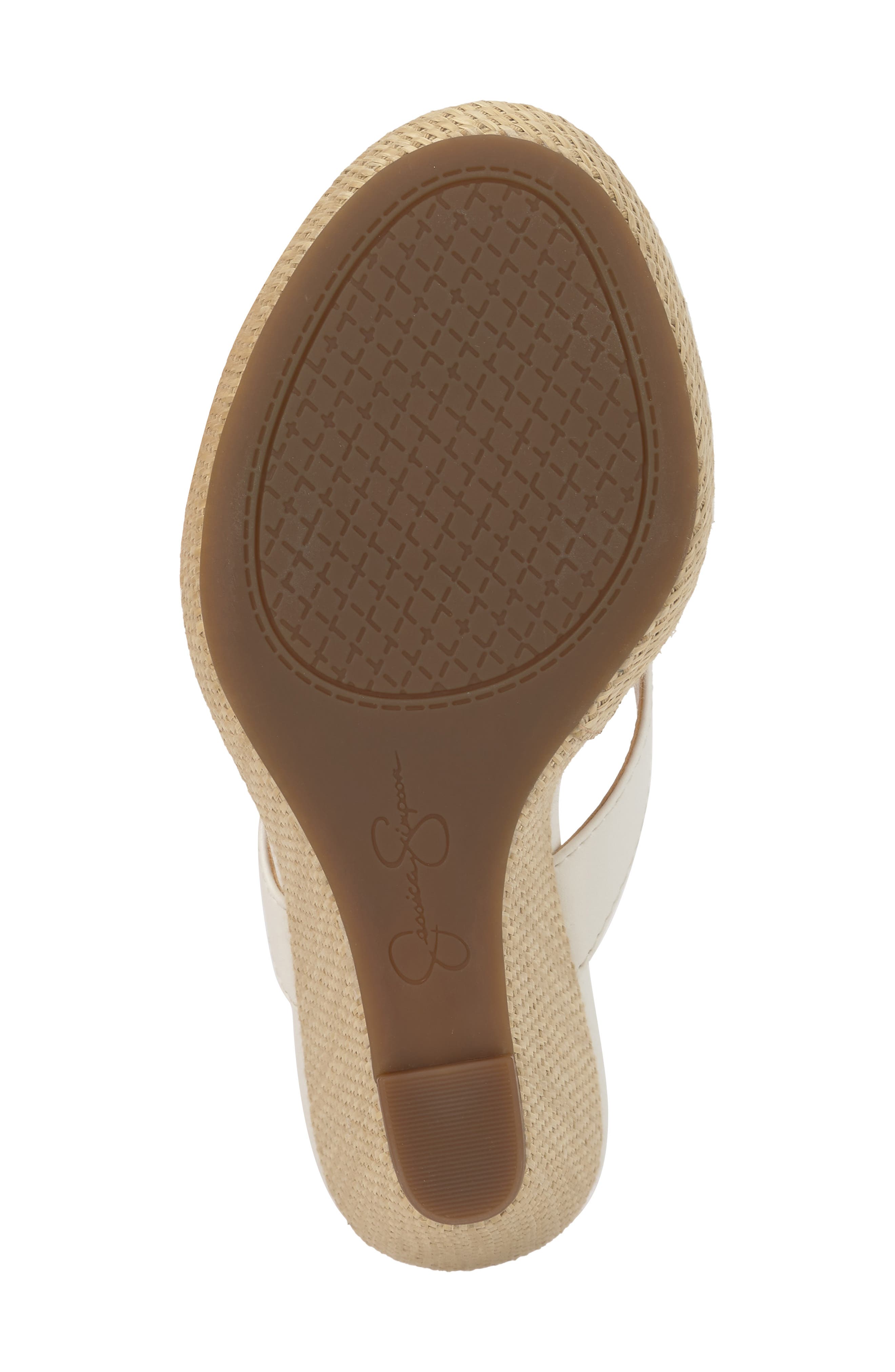 Jyseta Platform Wedge Flip Flop, Alternate, color, WHITE 03