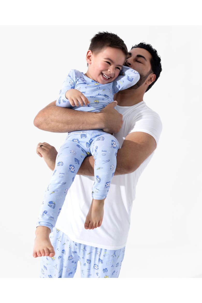 Kids' Hockey Set of 2 Piece Pajamas, Alternate, color, Hockey
