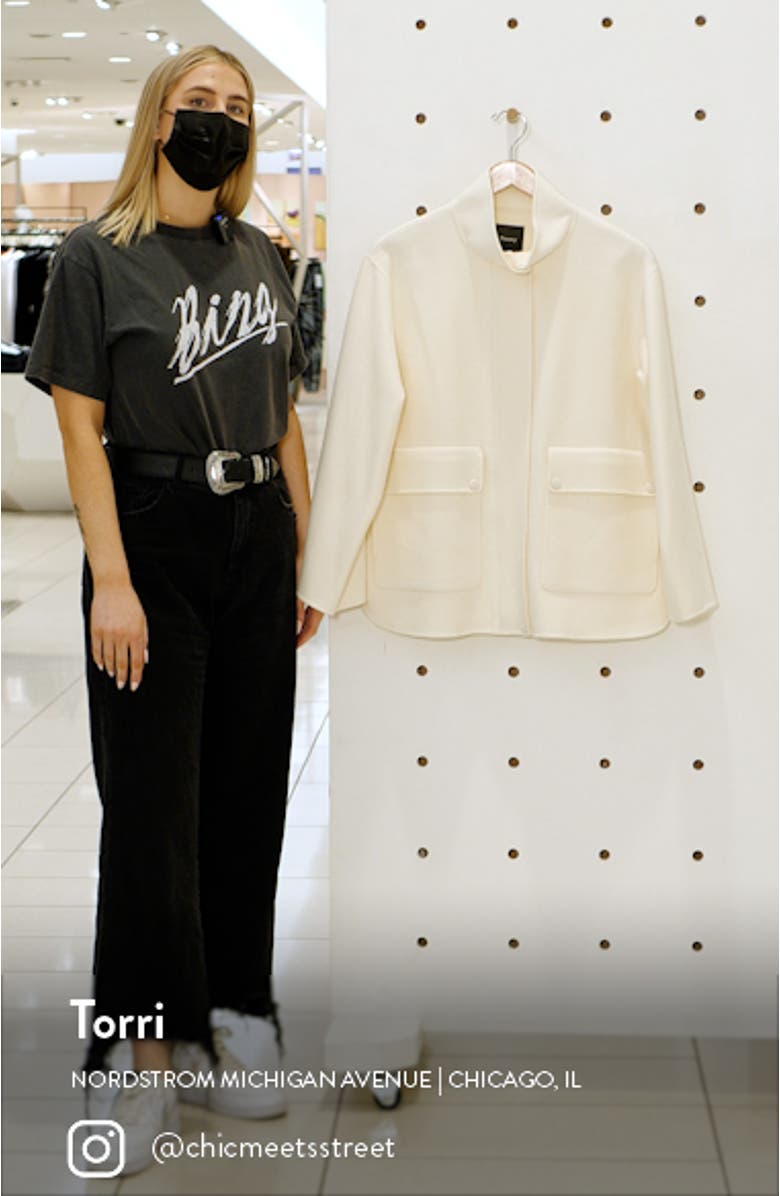 Wool & Cashmere Blend Coat, sales video thumbnail