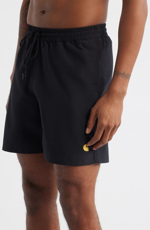 Carhartt Wip Costume Da Bagno Con Ricamo Logo In Multi