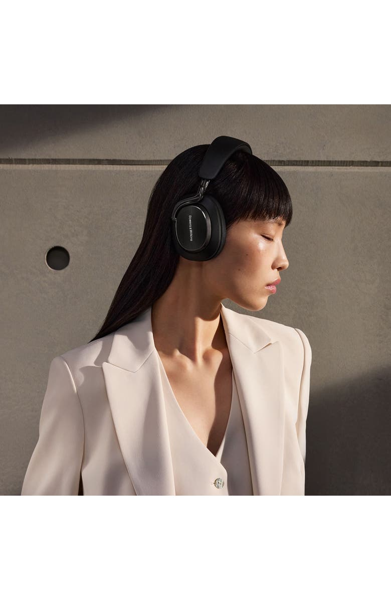 Bowers 
Wilkins Px8 S2  Wireless Noise Canceling Bluetooth Headphones, Alternate, color, Black