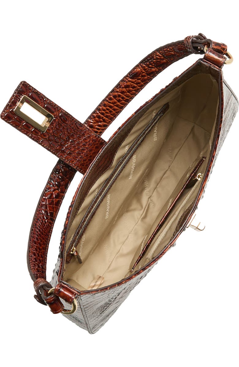 Brahmin Fallon Shoulder Bag, Alternate, color, Pecan
