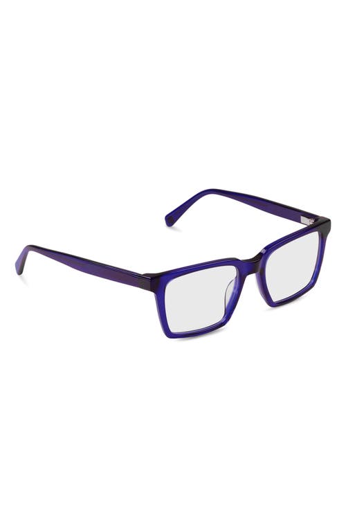 Eyebobs Rabble Rouser 55mm Blue Light Blocking Rectangular Reading Glasses
