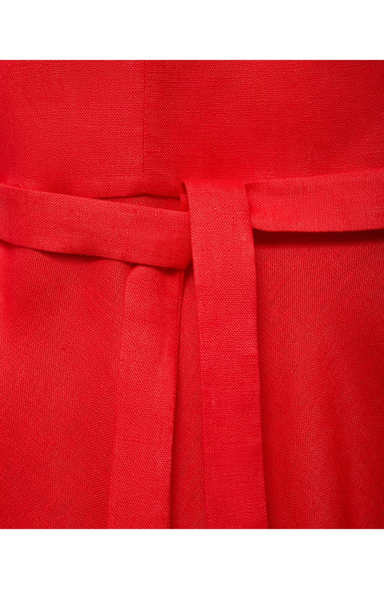 Linen Blend Dress