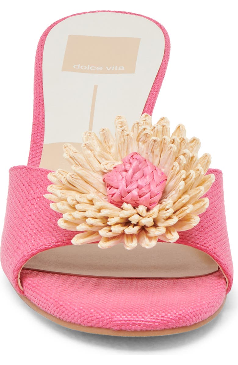 Dolce Vita Lourde Floral Kitten Heel Sandal, Alternate, color,